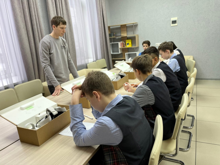 Профориентационные пробы проекта "Билет в будущее".